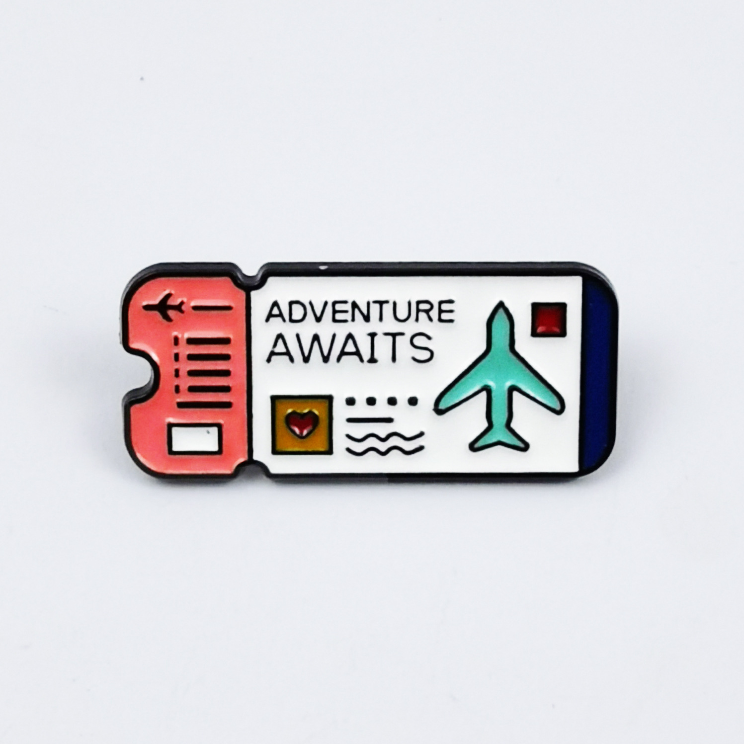 Broches creativos con letras inglesas de dibujos animados, insignias metálicas con forma de animales y accesorios decorativos personalizados para mochilas.