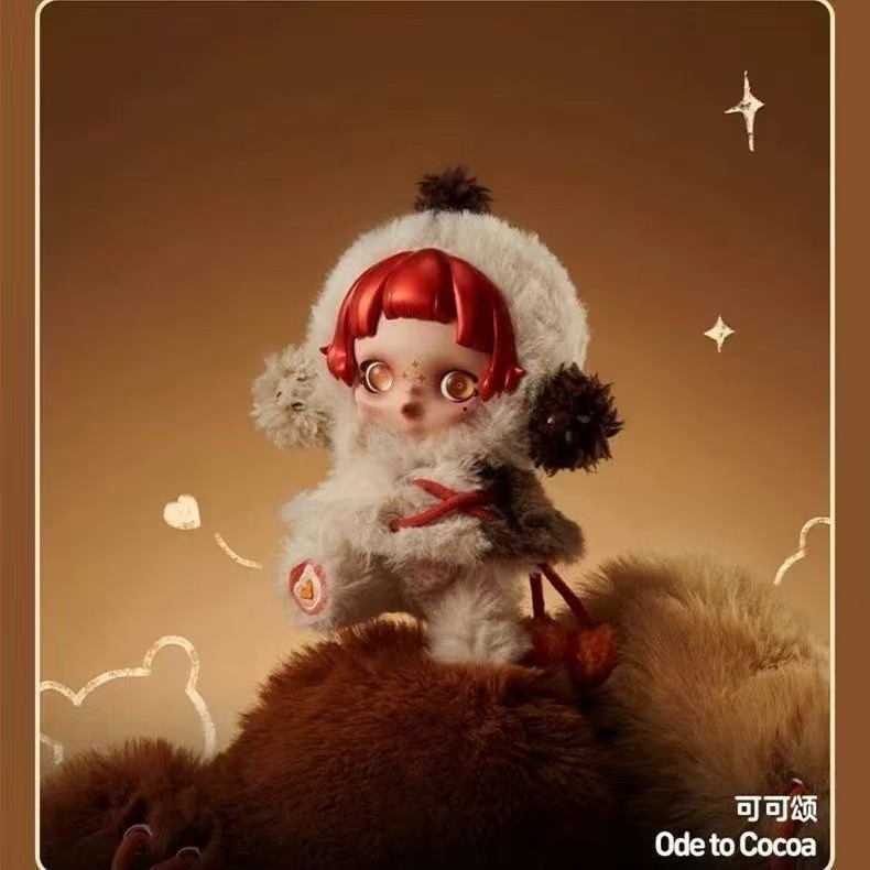 泡泡冬日乐章系列玛特搪胶脸毛绒公仔挂件盲盒玩具盲盒手办礼物|undefined