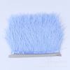 Winker manufacturer direct supply 6-8cm ostrich hair edge short feather border accessories handmade DIY feather material