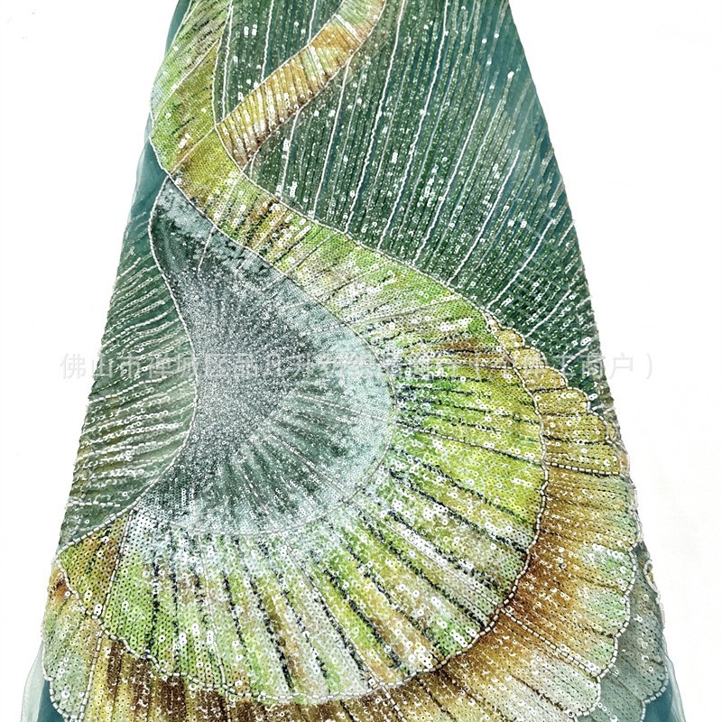 Fantasía de moda falda de sirena tela de sequilla vestido