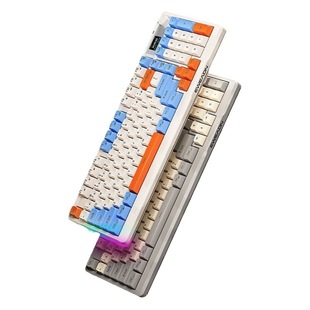 Forerunner V98 Bluetooth Wireless Keyboard Mouse suit Mechanical Feel Mute Office High Color Value Keyboard Mouse Wholesale