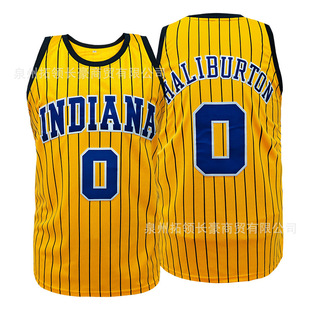 步行者 No. 31 Reggie Miller Basketball Jersey Embroidered Version Basketball Uniform Training Uniform for Men and Women