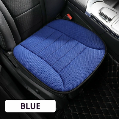 Custom Breathable Car Seat Cushion Cross-Border Seat Pad Car Seat Cushion Butt Pad Car Seat Cushion Sandwich (Four Seasons Pad) - blue-a-square-mat