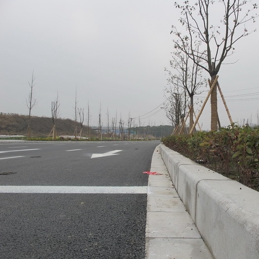 仿芝麻灰PC路缘石仿石水泥路牙源头厂家直销