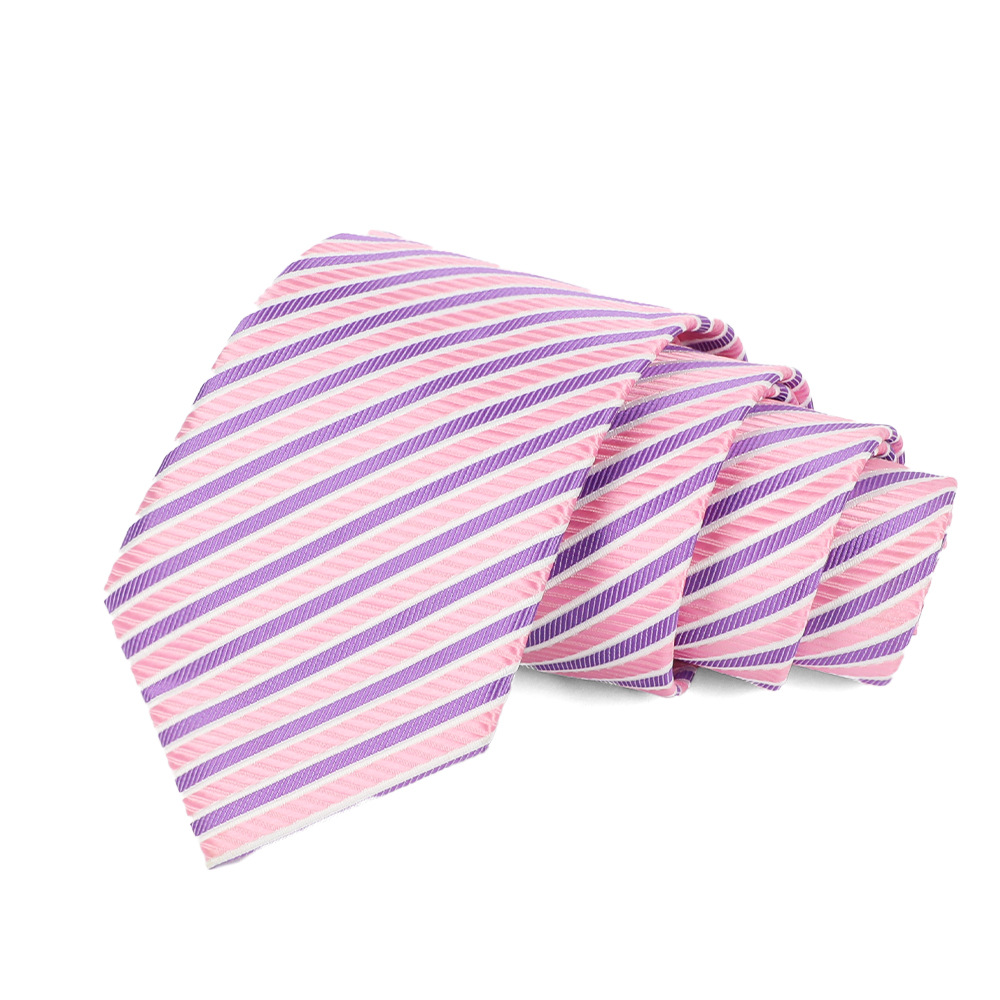 Corbata de hombre 8cm para hombre, bordado jacquard de alta calidad para hombre, corbata de negocios, corbata de seda de poliéster, fábrica al por mayor