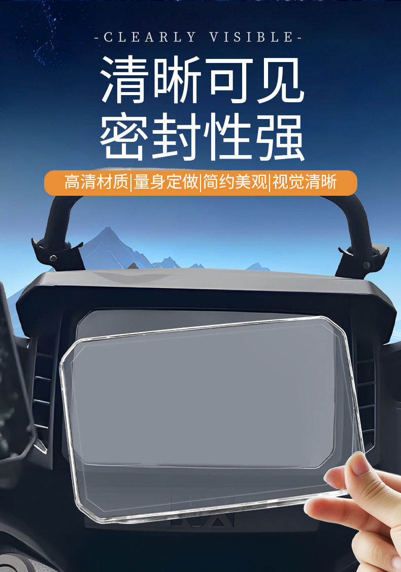 Suitable for Honda Nx400/Nx500 Instrument Case 25 Honda X-Adv350 Screen Protector Accessories
