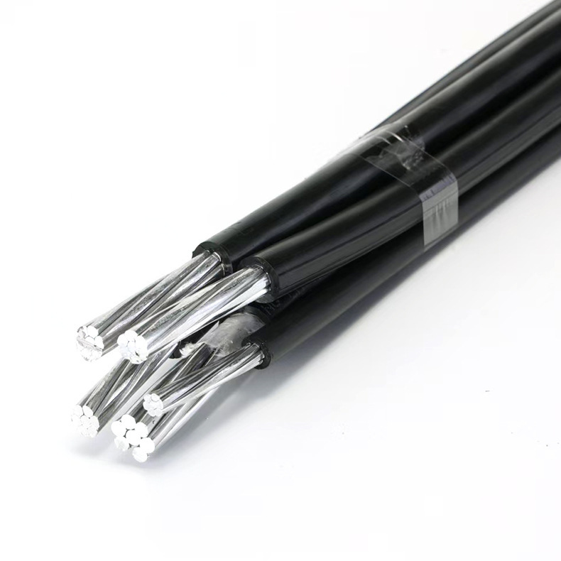 Customized Abc Twisted Aerial Cable Insulated Flame Retardant Sheathed Grid Renovation Power Transmission Special Cable