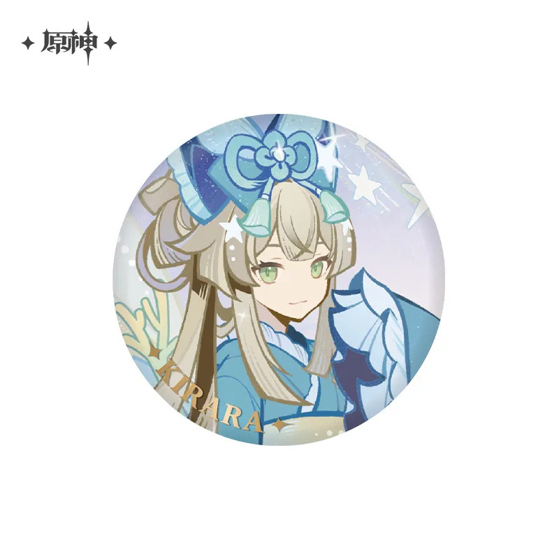 公式正規品「原神」縦絵/璃月港/モンデーシティシリーズキャラクターブリキバッジ|undefined