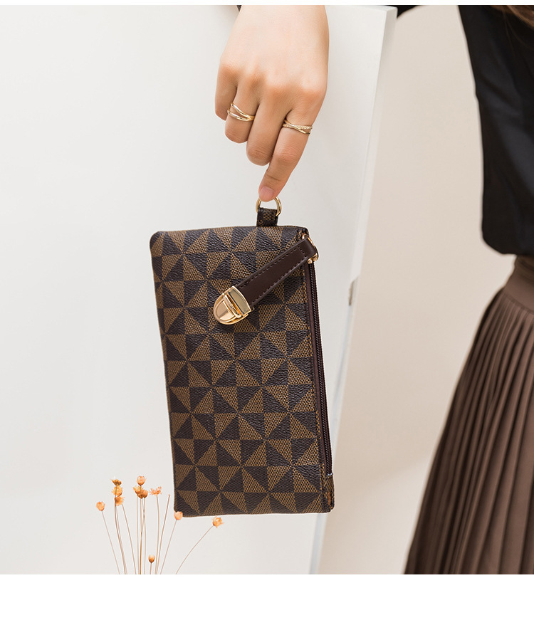 Mochila mujer estampada de moda con cartera gran capacidad_voghion.com