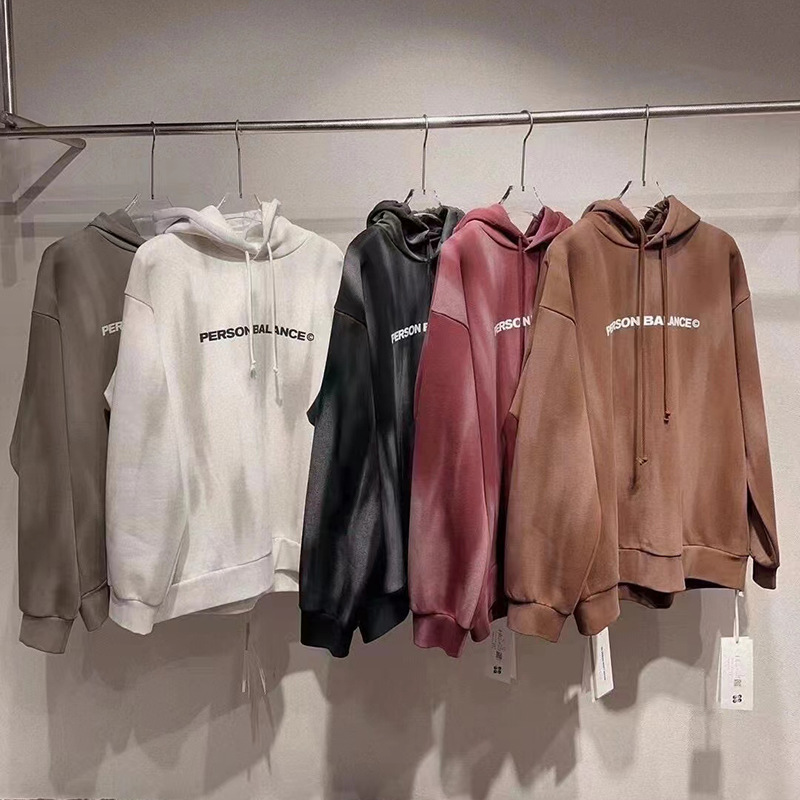 Comercio exterior al por mayor chaqueta con capuz pesada para hombres 2024 nuevos productos sueltos versátiles retro pareja de diseño original chaqueta