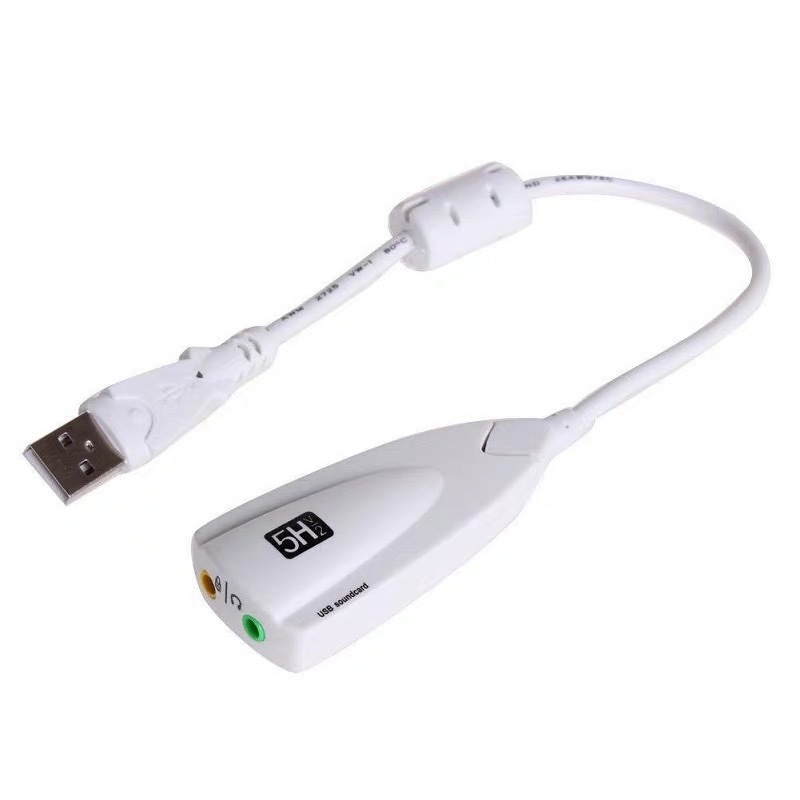 Tarjeta de sonido USB sin unidad adaptador de auriculares portátiles tarjeta de sonido externa independiente image 11