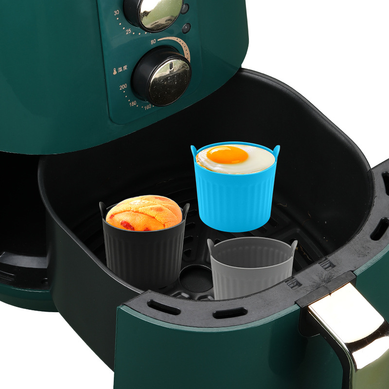 Silicone muffin cup cake mold kitchen baking cake egg tart mold air fryer silicone cake mold baking pan