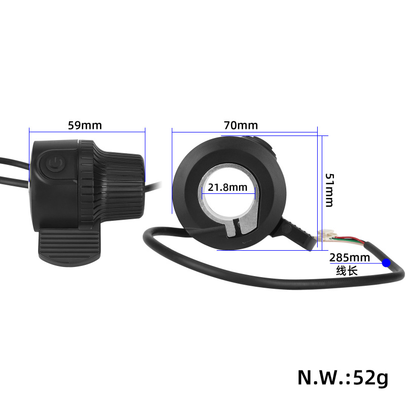 クールクイリン KuKirin G3 G4 電動スクータースロットルアクセルレバーアクセルスロットルスイッチアクセサリー|undefined