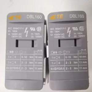 Клеммная колодка TE Tyco DBL400 DBL, распределительный тип, винт, обжимная рамка, проводка 10182512