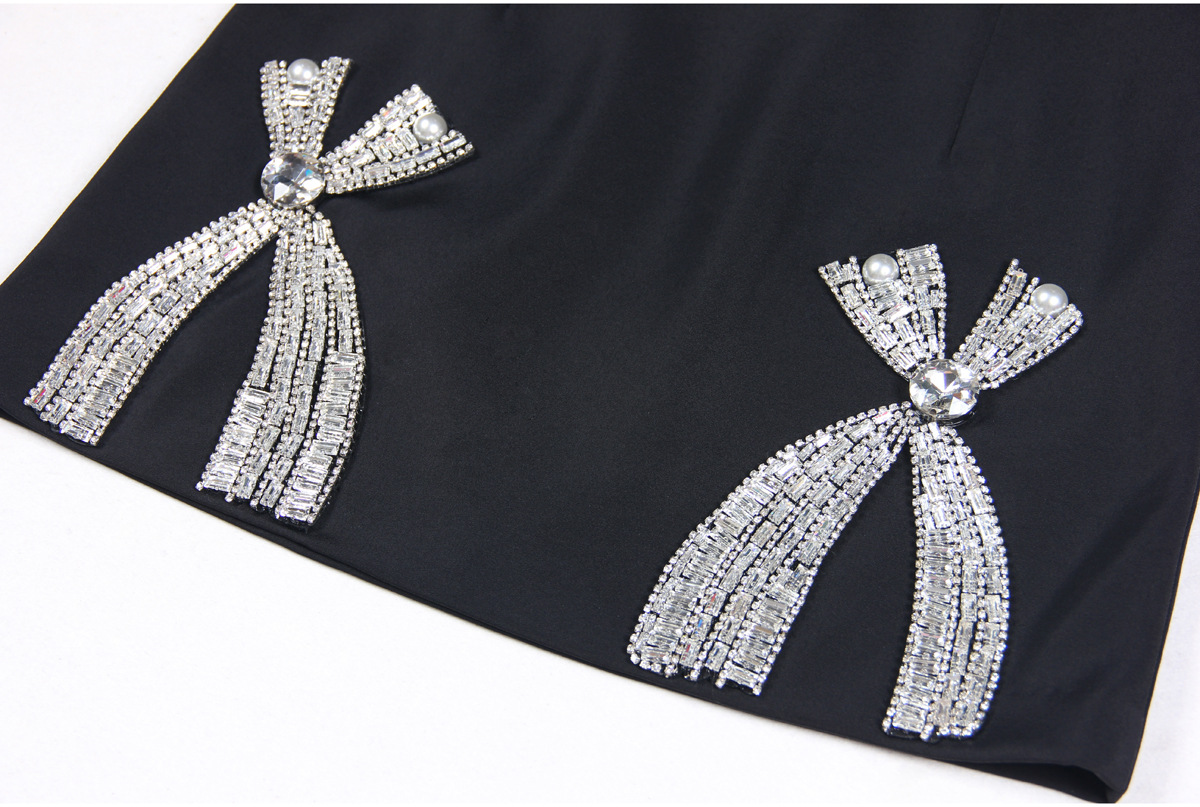 Dames mantelpak met rok elegante lange mouwen herfstset_voghion.com