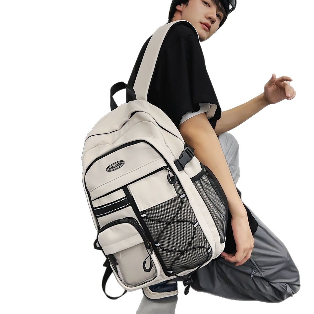 Nuevos bolsos de hombro para hombres japoneses mochilas para estudiantes universitarios de ocio mochilas deportivas al aire libre hombres de gran capacidad 100 mochilas mochilas mochilas
