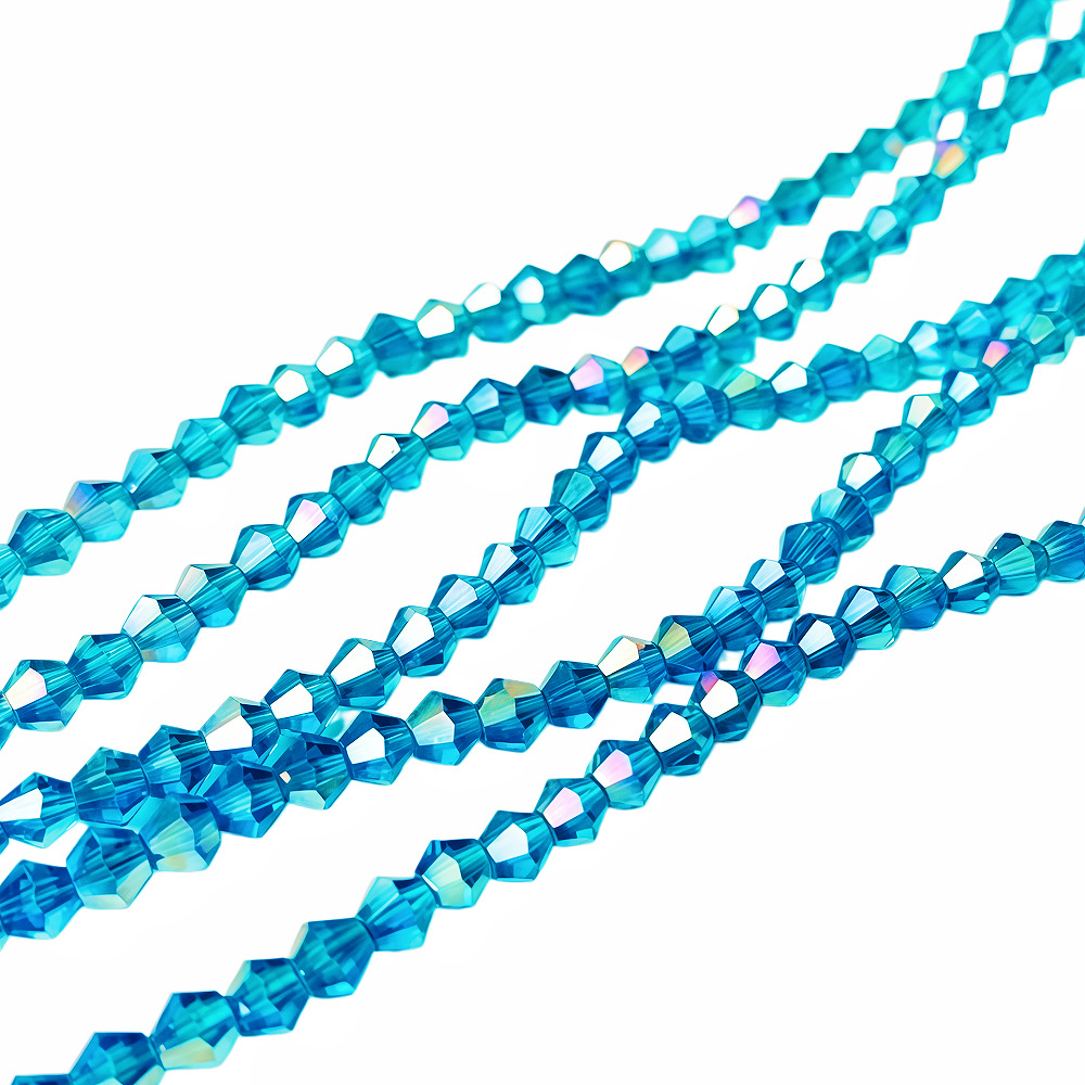 Crystal Pointed Beads Color AB Multi-especificación de cuentas de color fantasma joyas de cuentas al por mayor transfronterizas