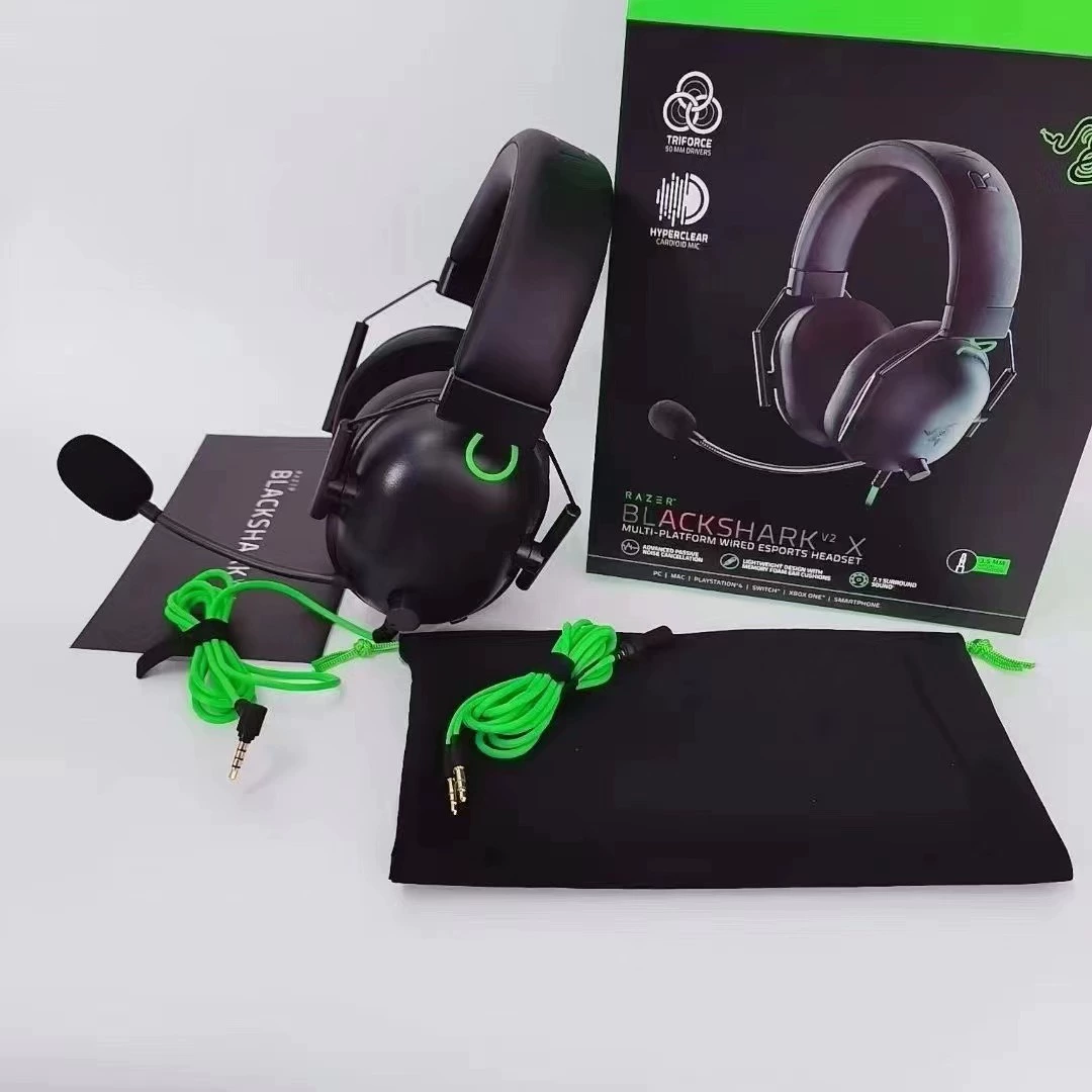 Проводное игровое игровое устройство (Razer) BlackShark V2X — легкость, несколько цветов