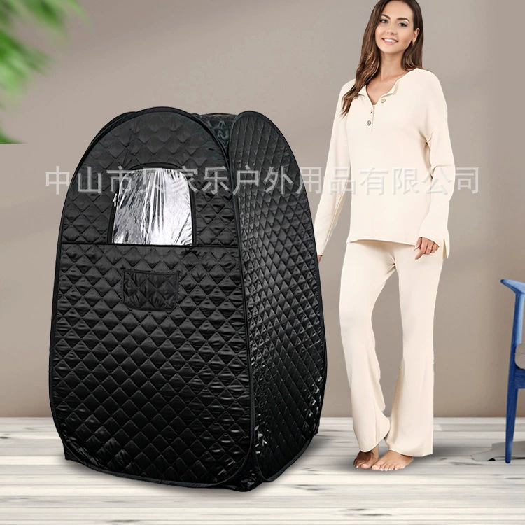 Новая переносная домашняя сауна-кабина, утолщенная и увеличенная, для полного обертывания тела, удобная складная сауна.
