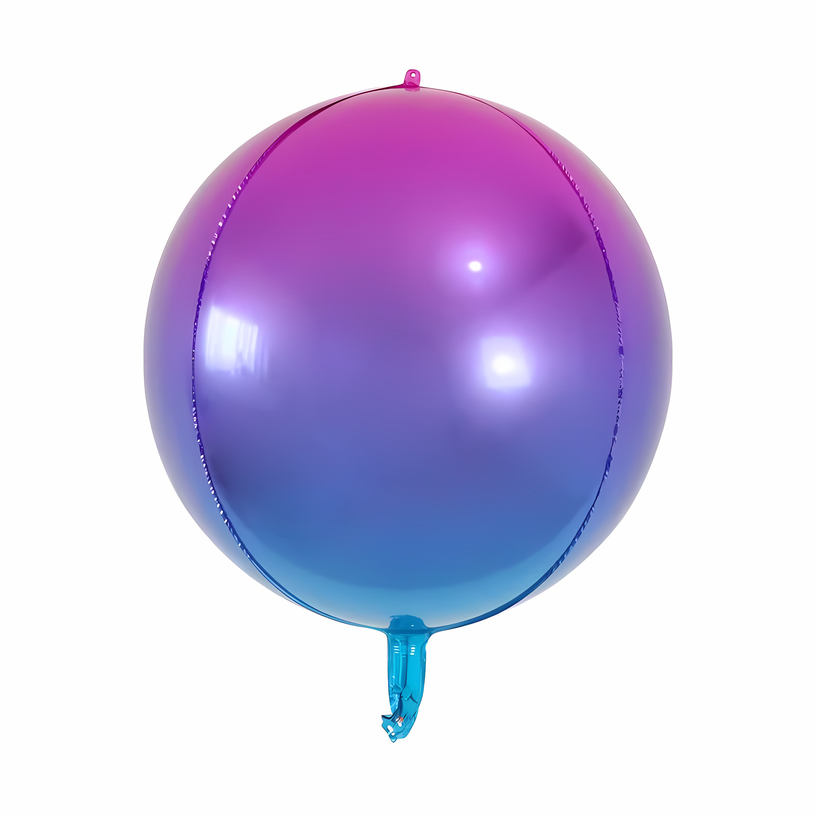 Laser transfronterizo plata oro color disco película de aluminio bola KTV fiesta de cumpleaños 22 pulgadas 4D globos discoteca