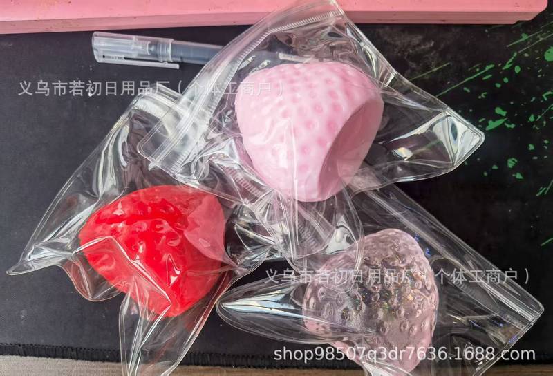一颗超软奶油泥感大草莓捏捏乐仿真水果慢回弹高颜值解压玩具批发|undefined