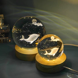 小夜灯;树脂工艺品;水晶工艺品