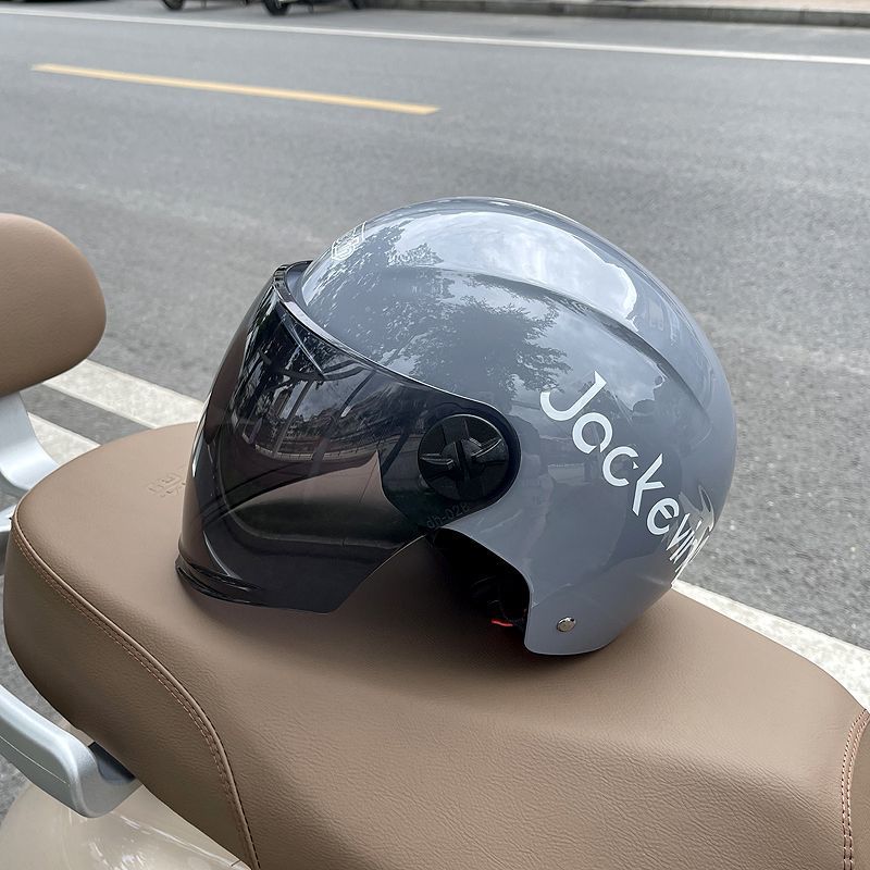 3C Certified Electric Motorcycle Helmet Summer Sunscreen Half Helmet