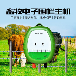 Livestock Digital Fence Host Export English Version Cattle, Horse and Sheep Ranch Livestock Grid High-Voltage Pulse Fence