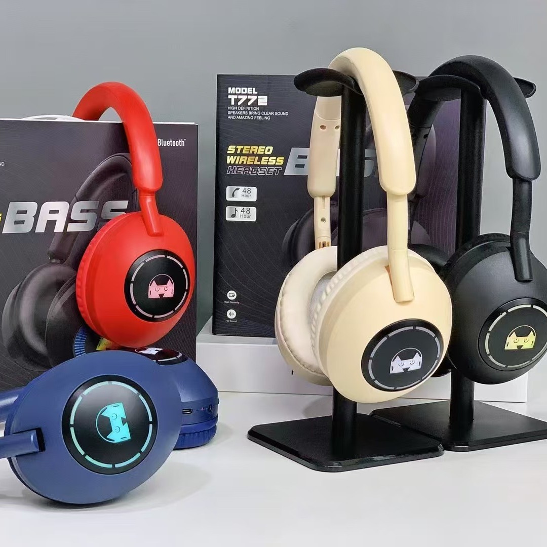 Transfronterizo nuevo T772 auriculares Bluetooth auriculares auriculares de juego inalámbricos auriculares auriculares universales para teléfonos celulares