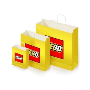 LEGO бумажные пакеты средние и большие