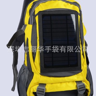 Spot Solar Backpack Production 3.5W Mobile Phone/Charging Tablet Charging Mountaineering Bag