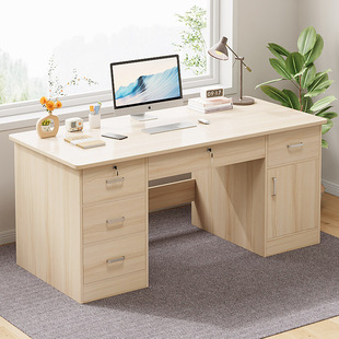 Computer Desk Desktop Home Office Desk Simple Modern Student Desk with Drawer Bedroom Writing Desk Work P^