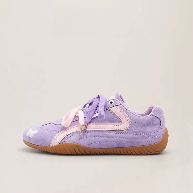 Zapatos coreanos Gump para mujeres primavera 2026 nuevos zapatos deportivos de entrenamiento de estilo vertical retrógrado con suela plana transpirables zapatos de skate casuales image 8
