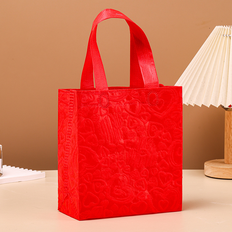 Amor rojo; Tamaño personalizado; Tela estampada