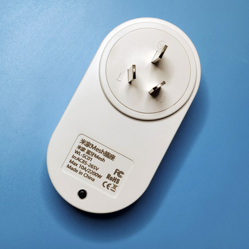 Mi Home Bluetooth Mesh Smart Plug with Timer, Remote Control, and Voice Function