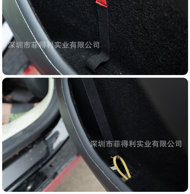 Suitable for Tesla Model 3/Y Rear Physical Door Lock Mechanical Handle Door Pull Rope Tesla Emergency Pull Rope