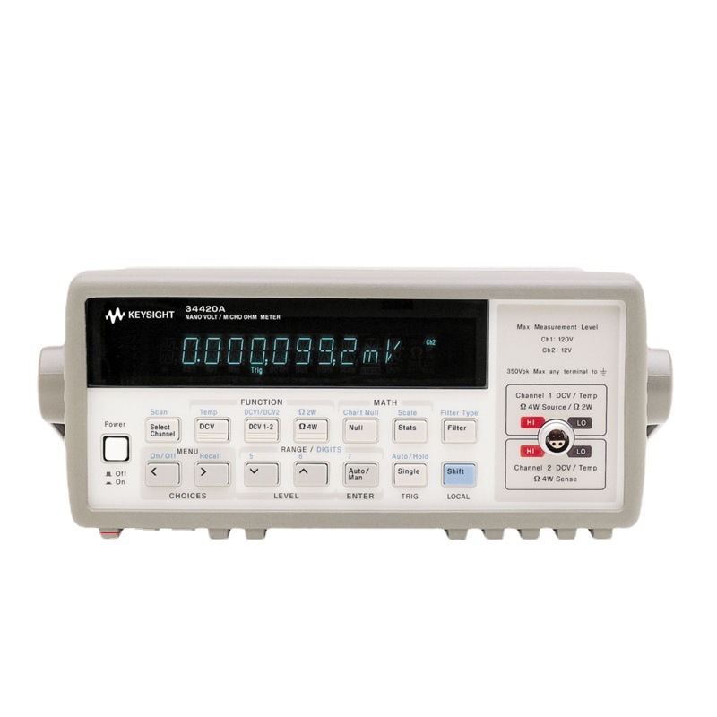 是德科技Keysight万用表34420A纳伏表微欧表Agilent安捷伦34102A
