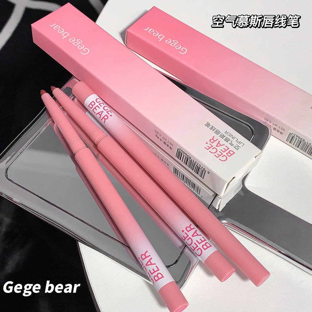 Карандаш для губ Gege Bear, муссовый контур 0,8 г — полупрозрачные оттенки для межсезонья