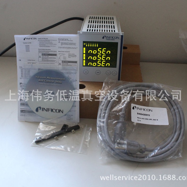 INFICON VGC403 Gauge Controller Triple Channel 398-021