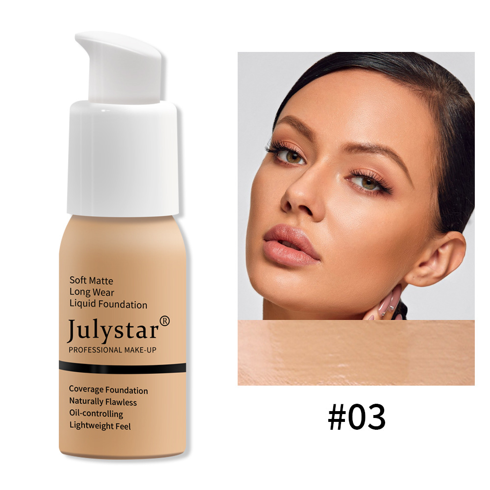 Julystar Non-smudging foundation, Foundation Cream, Foundation Cream Foundation undefined