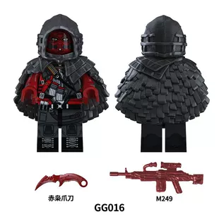 Военные мини-фигурки начальник тюрьмы конструктор GG016