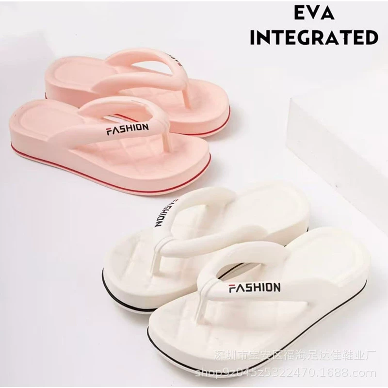 2025 трендовые женские EVA сандалии-шлепанцы с противоскользящей подошвой, универсальные, модные и свежие, оптом