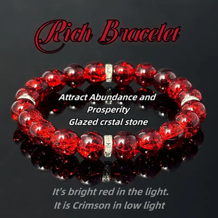 �羳TEMU.WISH��Ȼʯ����10mm�t���������K���������ʿŮʿ���l