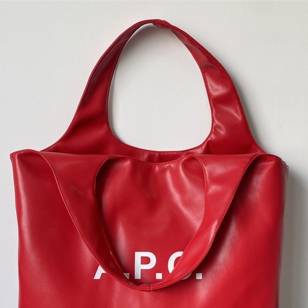 Cross-border Hot Sale AP Unisex PU Leather Casual Shoulder Bag Handbag Canvas Shopping Bag - Thumbnail 2