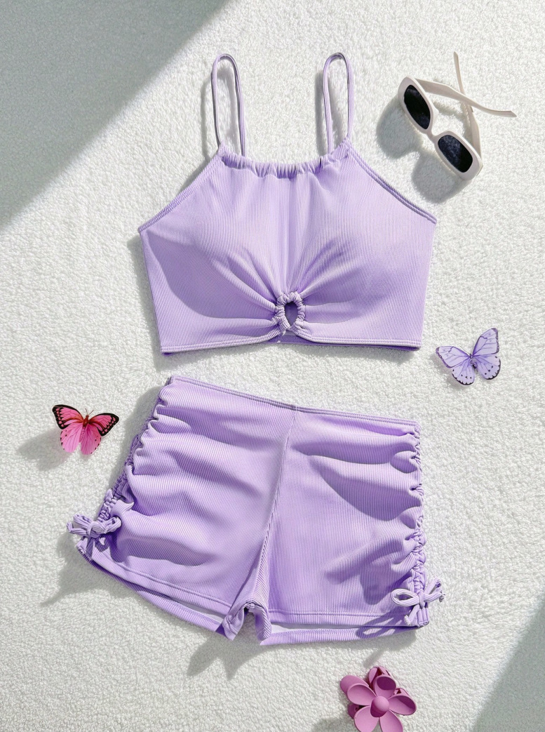 Damen Zweiteiliger Bikini Für Das Thermalbad Sportliche Bademode_voghion.com