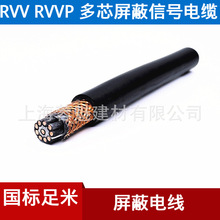 批發零售 上海起帆 電線電纜 RVV RVVP 信號線 無氧銅屏蔽網
