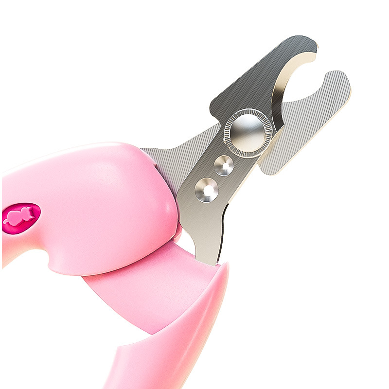 Cortaúñas para mascotas, diseño de doble orificio, ideal para gatos y perros pequeños.