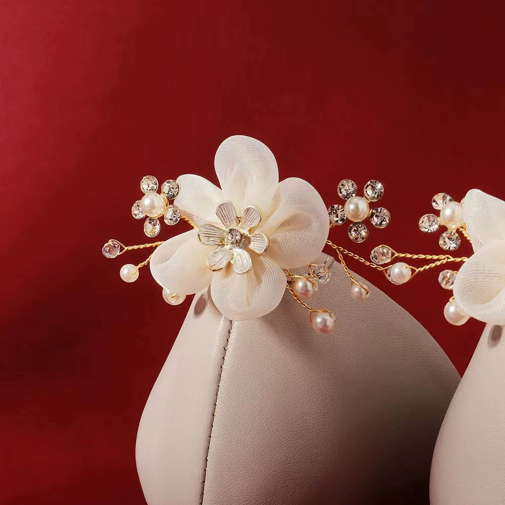 Wilcar Woes Съемная DIY обувь застежка из ткани цветы Аксессуары ручной работы свадебные украшения Обувь цветок