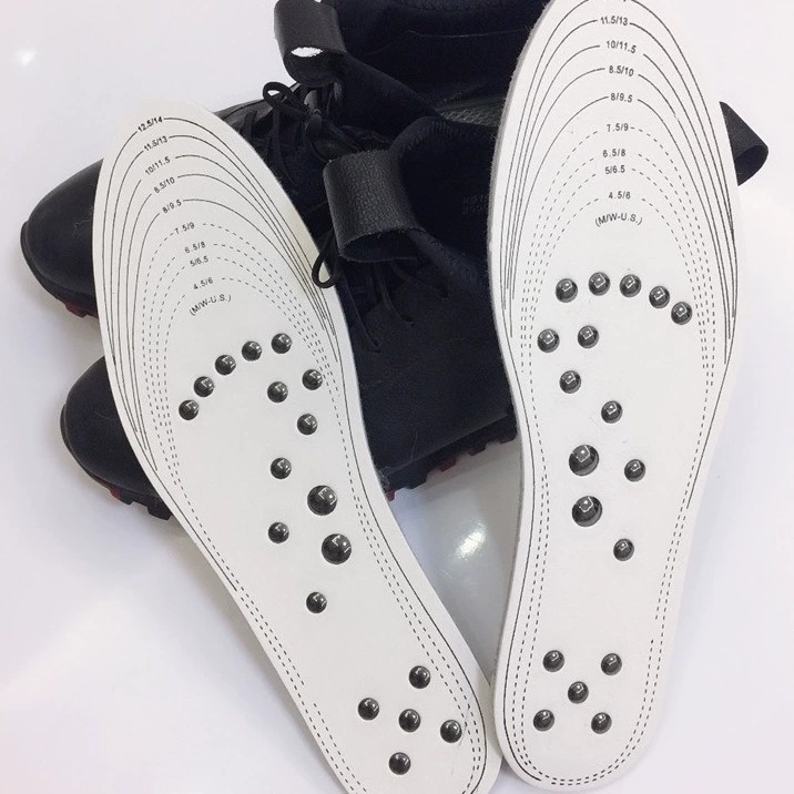 Magnetic insoles, massager