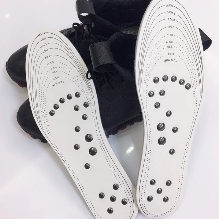 Magnetic insoles, massager